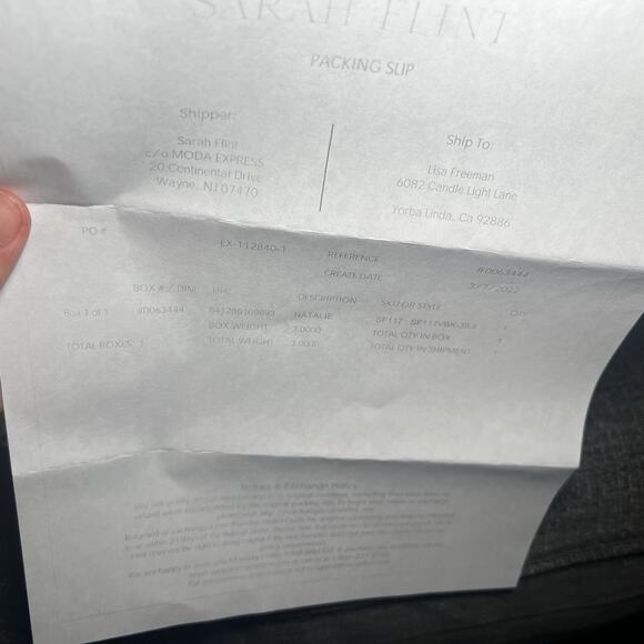 Sarah Flint Black Leather Flats Natalie Black Vachetta SF 117VBK Sz IT 39.5 US 9 - Picture 11 of 11